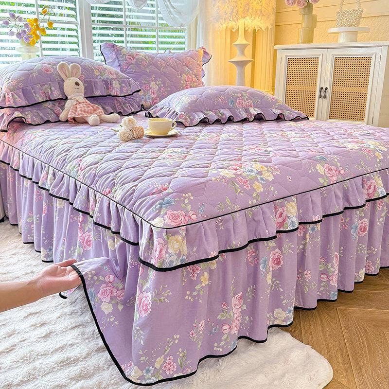 Thickened Padded Anti-slip Bed Skirt