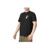 Puma Logo Print Casual Sportswear Fitness Training Fashion Comfortable Breathable Short Sleeve T-Shirt Men Tops Black 680276-01