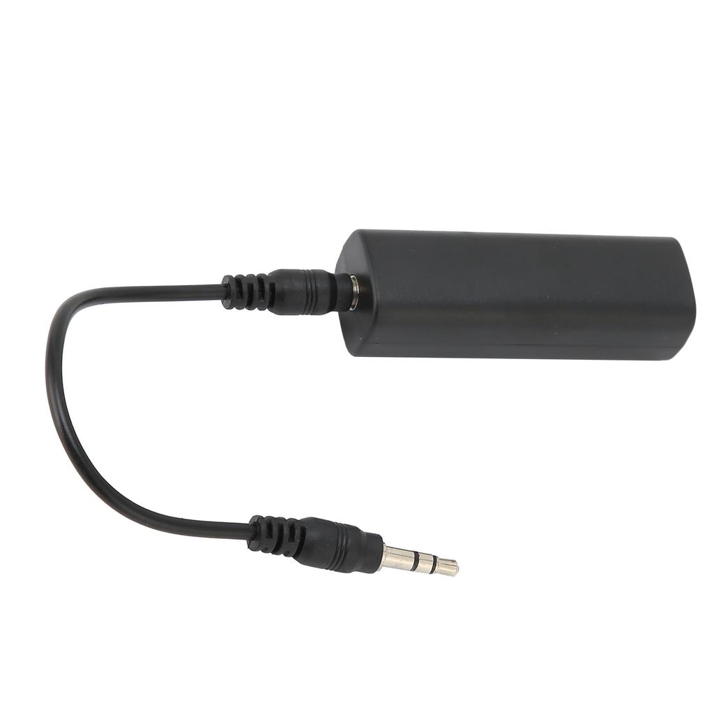 Ground Loop Noise Isolator with 3.5mm Audio Cable Noise Filter for Car Audio Home Stereo System