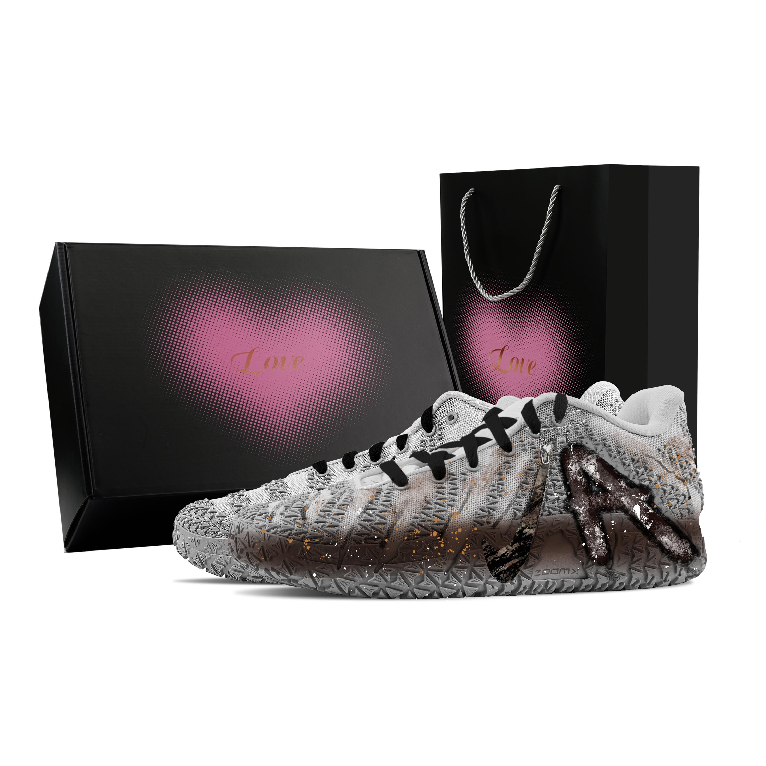 

Nike Ja Morant 3 Wild Desert, Heart Box Abrasion Resistant Low top Basketball Shoes Unisex HF2794-100(Team773--) 46