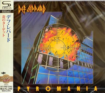 CD DEF LEPPARD Pyromania SHMCD UICY25008 MERCURY 2011 Japan Obi Metal