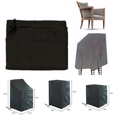 1PC Waterproof Dustproof Chair Cover Stacked Chair Dust Cover Storage Bag Patio Outdoor