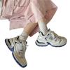 Blue heightening dad shoes women 2025 spring retro fried street thick-soled light and breathable casual sports shoes tide