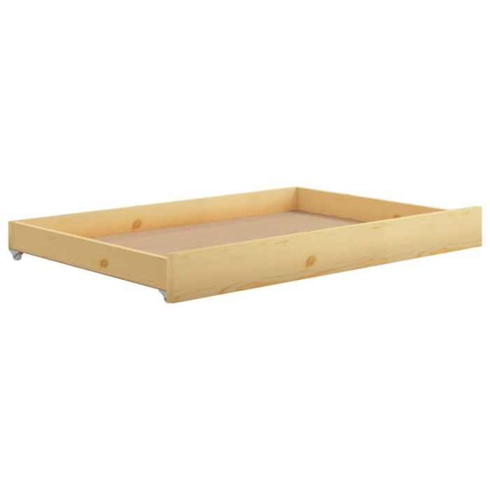 VidaXL Tiroirs de lit 2 pcs Bois de pin massif 806970
