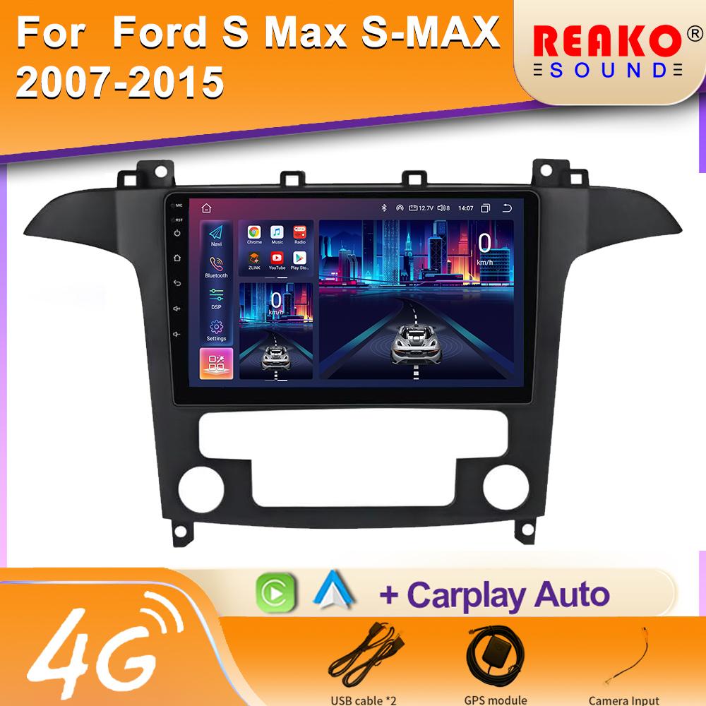 

Автомобильное радио Android для Ford S-MAX S MAX 1 2006 - 2015 Навигация GPS Android Авто Стерео Мультимедийный Плеер Головное Устройство Wifi Нет 2din 8 core 6GB+128GB