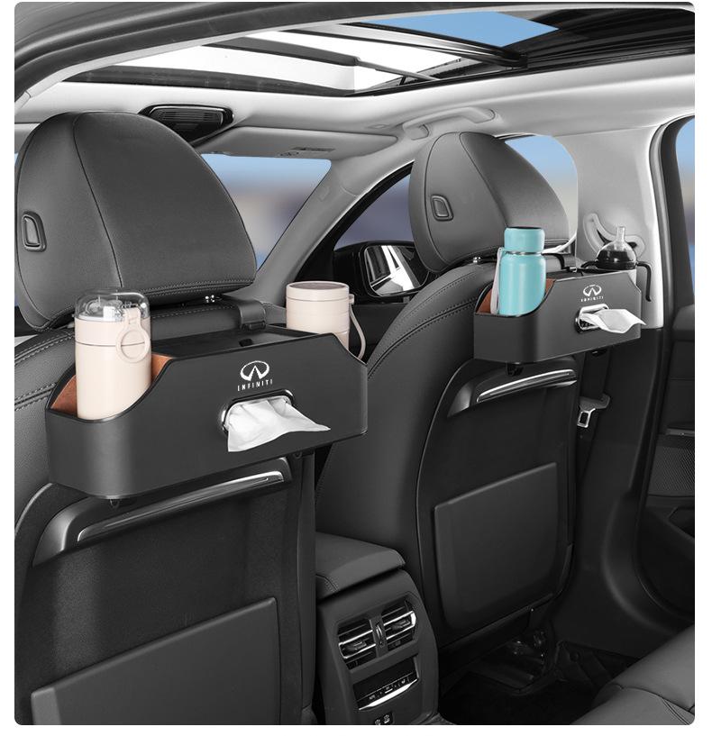 Infiniti Car Seat Back Organizer - Multi-Functional Storage Bag