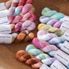 1PC 100g Cotton Bamboo Fiber Yarn for DIY Hand Knitting Hand-Dyed Lace Gradient Color Crocheting Sweaters Shawl Scarves