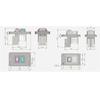 KJD12-14 6-Pin Electromagnetic Circuit Breaker Switches Electromagnetic Protection Switches Reliable Power Protections