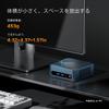 ORIGIMAGIC N1 Mini AMD Ryzen 7 5700U Up to 16GB DDR4 512GB NVMe 4K Quad Display WiFi Dual Windows 11 Pro PC, (8 Cores/16 Threads, 4.5GHz), RAM, SSD,