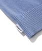 COVERNAT WOMAN Crop C Logo Turtleneck Knit Blue