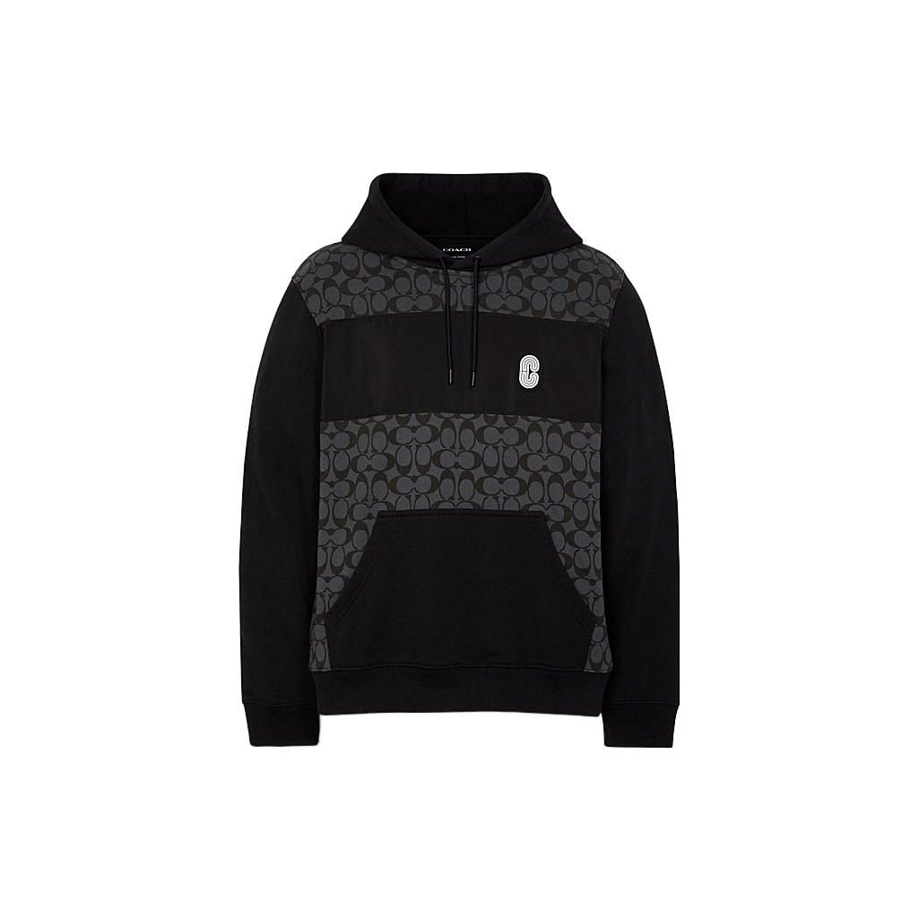 Coach Мужской свитшот пэчворк с логотипом Ss22 Черный C7828-R8E S 12490₽