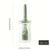 1pc Integrated Oil Brush and Bottle , Heavy Duty Silicone Kitchen Brush with Built-in Oil Container, Heat-Resistant Up To 446°F/230°C