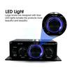 AK170 Mini Digital Power Audio Auto Verstärker Blaues Licht Stereo Audio Verstärker für Heimkino Club Party Musik MAX 200Wx2 Verstärker