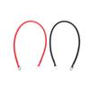  2PCS 6AWG Battery Cables, 24inch Battery   s with 0.31in Tinned Copper Lugs Both Ends,   Car Accessories Inverter Cables Fit Vehicles Marines