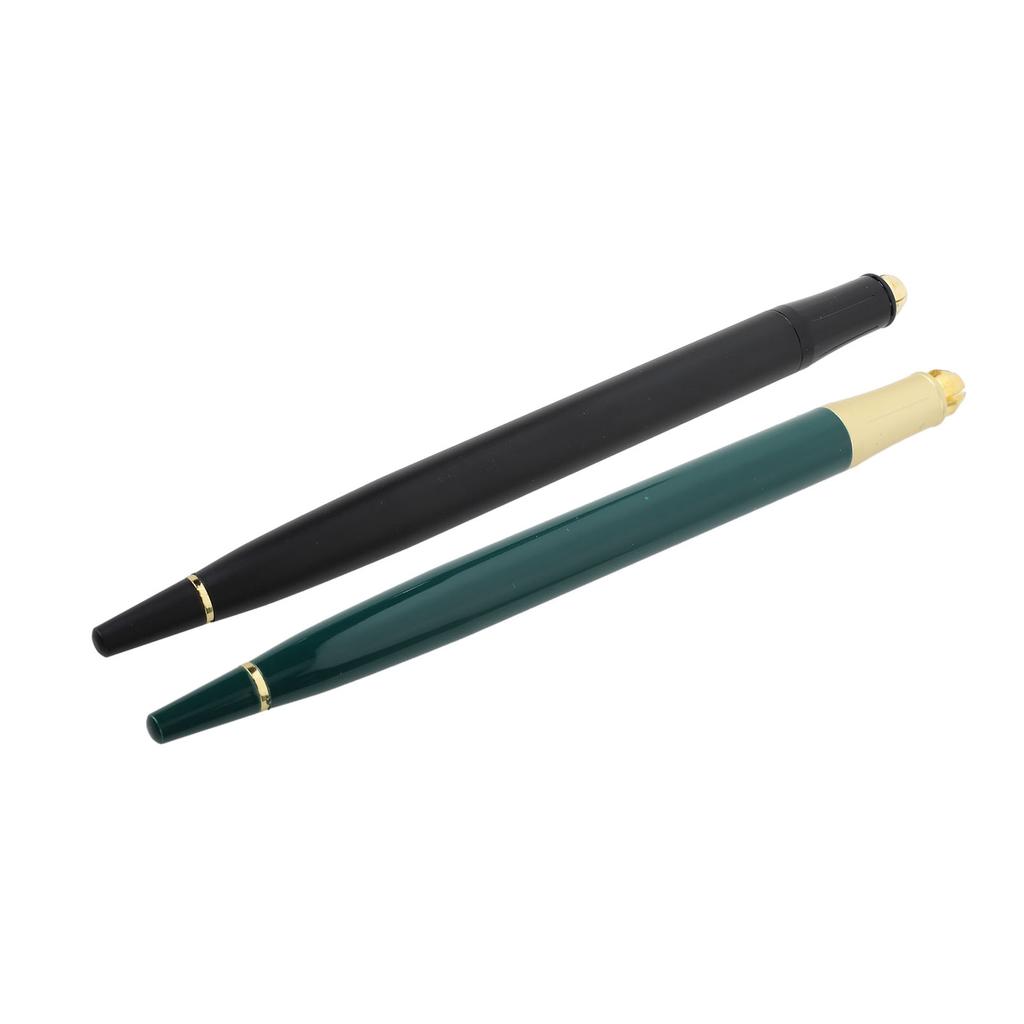 2PCS Microblading Pen Aluminum Alloy Semi Permanent Manual Tattoo Pen for Eyebrow Lips Eyeliner