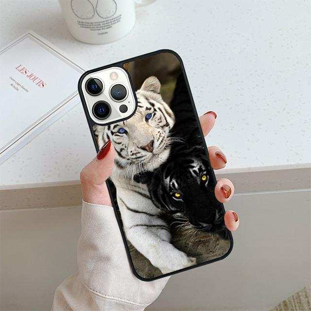 Lion tiger animal cool Phone Case For iPhone 17 Air 14 15 16 13 12 Cover For Apple Pro Max Plus Coque