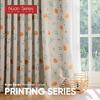 1PC 70-80% Light Blocking Spring Floral Printed Curtains for Bedroom Living Room Home Decor Nuan Series