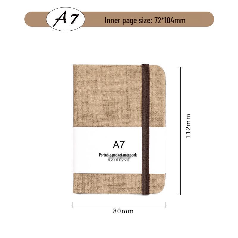 A6 Portable Mini Notebook Diary for Students