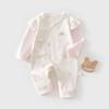 Newborn Baby Onesie Cotton High Quality Spring and Autumn Clothes for Baby Girls Cute Lace Butterfly Clothing Outing Clothes