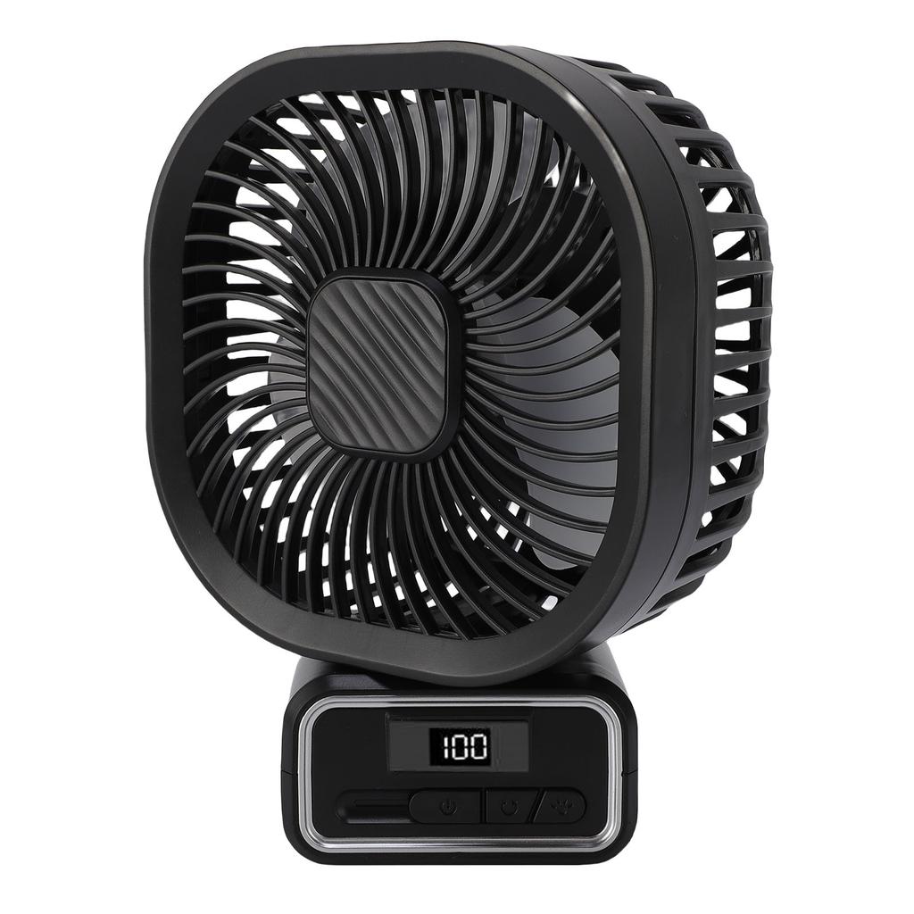 Stroller Fan 3 Wind Speeds Auto Oscillating Portable Fan with Detachable Flexible Tripod and Night Light