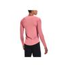 Under Armour Ua Rush™ Long Sleeve Crew Neck Logo Print Raglan Sleeve T-Shirt Women T-Shirts Pink 1368179-663