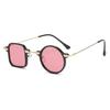 Unique Asymmetrical Square Round Sunglasses  Retro UV400 Clear Men Punk Sun Glasses Ocean Lens Shades for Women Men