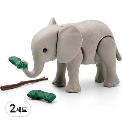 Playmobil Young Elephant 71049, 2 set, populära leksaker i Korea