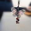Coffin Cross Hanging Pendant Sweet Cool Phone Strap Bag Decoration Portable Y2K Style Hanging Lanyard for Girls Women