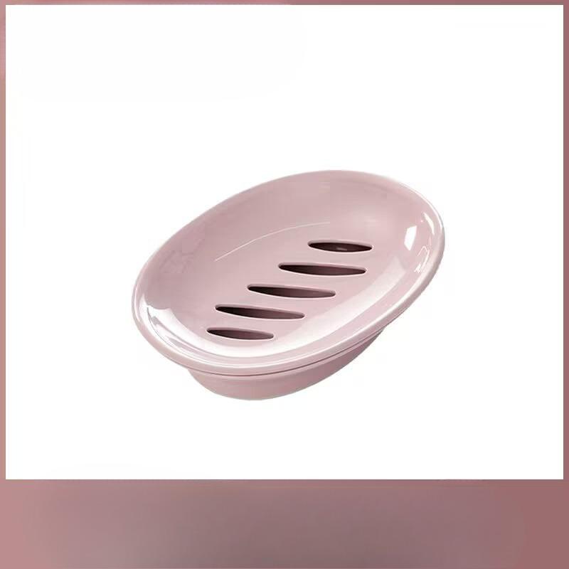 

Сливная мыльница для ванной комнаты, бытовая мыльница, двухслойная сливная мыльница, мыльница для ванной комнаты, мыльница для умывальника розовый