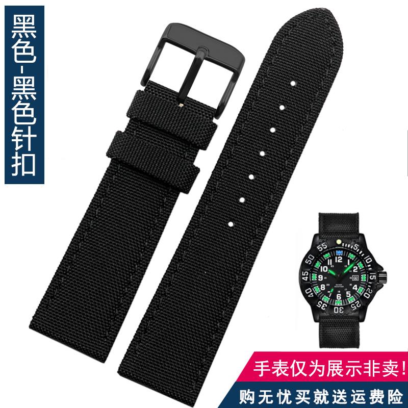 For Omega Seiko Casio Tissot Watch Strap 19mm 20mm 22mm 23mm 24mm Nylon Leather Wrist Band Men's Waterproof Canvas Bracelet Belt