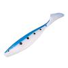 22.5CM/68G Large T-Tail Bionic Soft Lure, Realistic Fishing Bait with Paddle Tail, Artificial Swimbait for Freshwater Saltwater Trout Bass Fishing