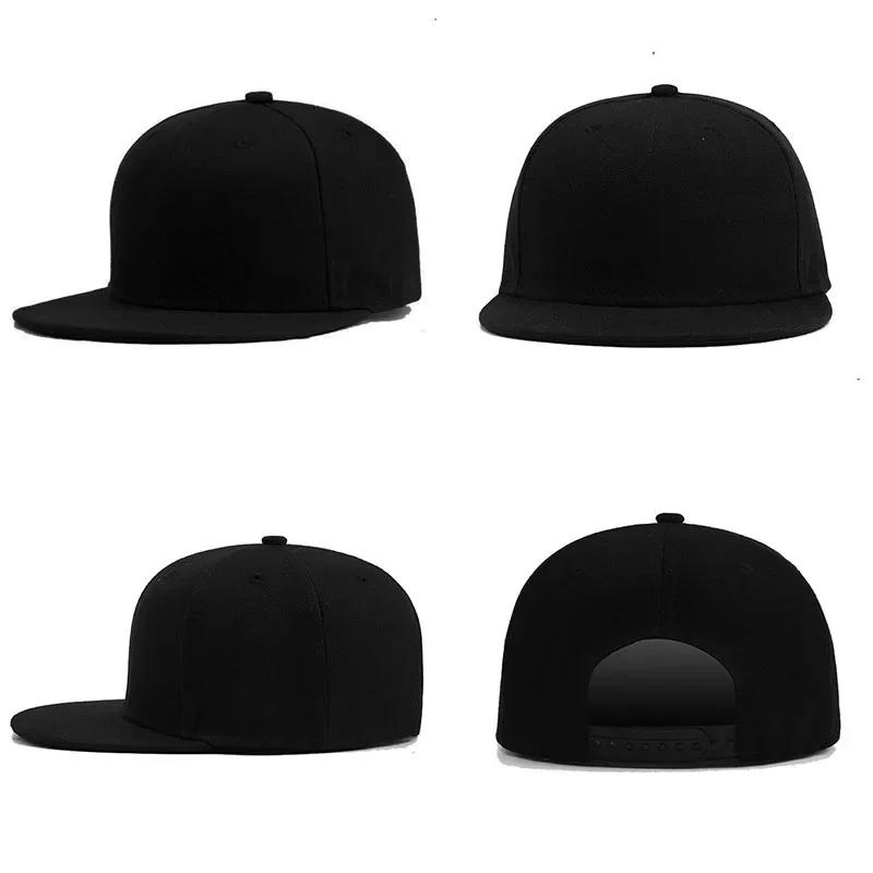 New  Cap Plain Adjustable Snapback Hat High Quality Adult Hip Hop Urban Street Style Baseball Cap Men Women Outdoor Leisure Baseball Hat