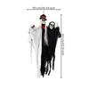 Hanging Halloween Ghost Decoration Spooky for Porches, Rods