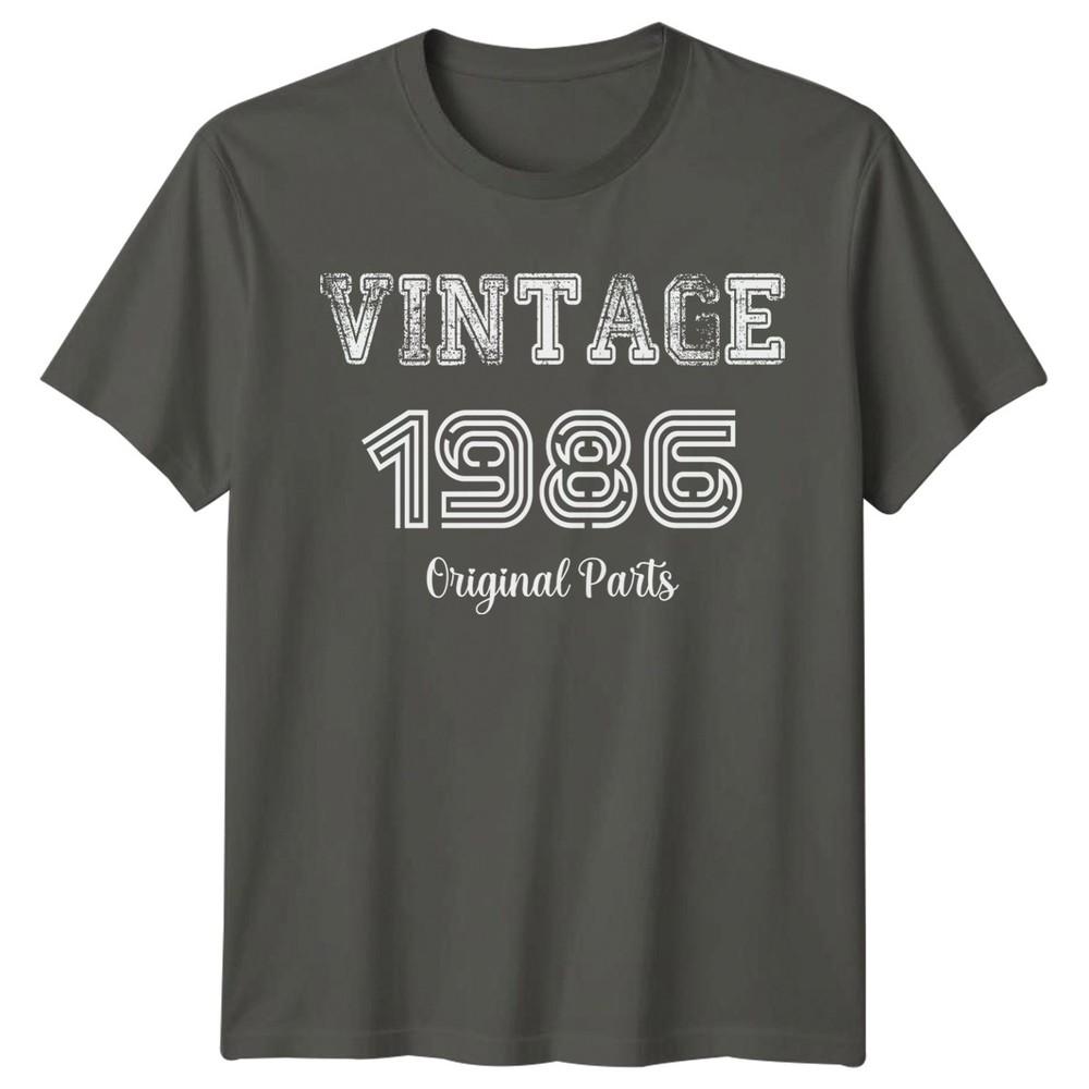 Vintage 1986 Original Parts Unisexs 40th Birthday Gift Tee
