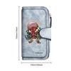 Japanese Pattern PU Long Wallet Large Capacity Multi Card Slot Fashion Portable Casual Wallet
