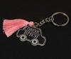 Inkdotpot Key Chain For Sister Engraved Acrylic Key Holder Housewarming Gift