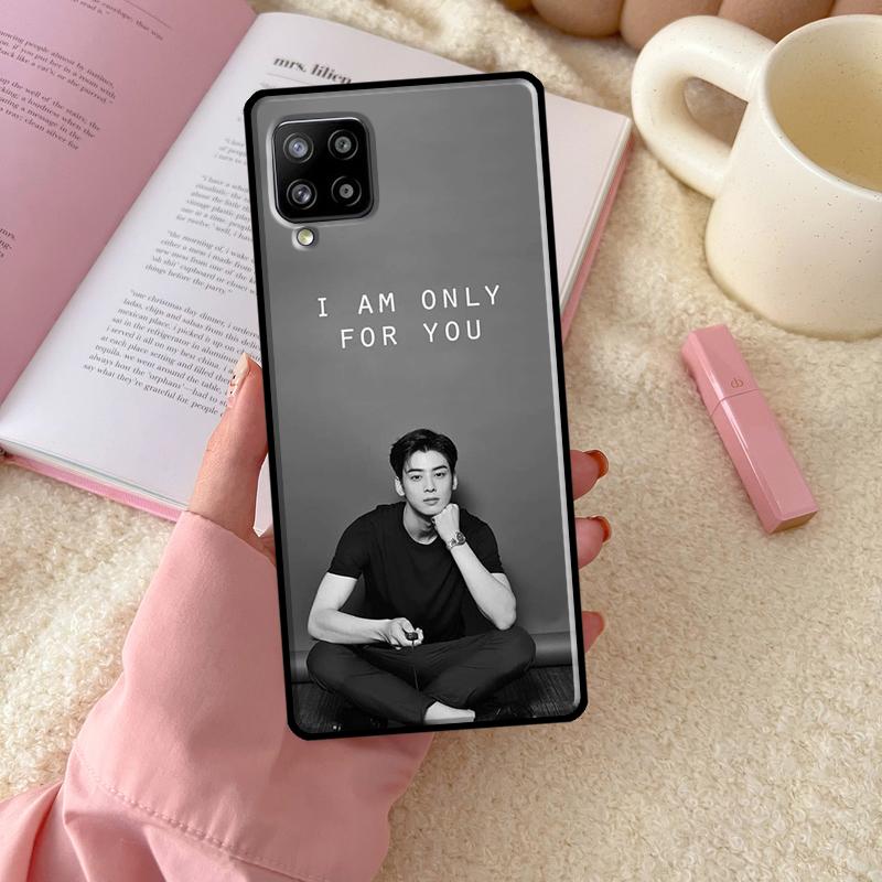 Cha Eun Woo Koreanischer Schauspieler Sänger Für Samsung Galaxy A54 A34 A14 A13 A52 A32 A12 A22 A72 A52S A33 A53 A73 A71 A51 Handyhülle