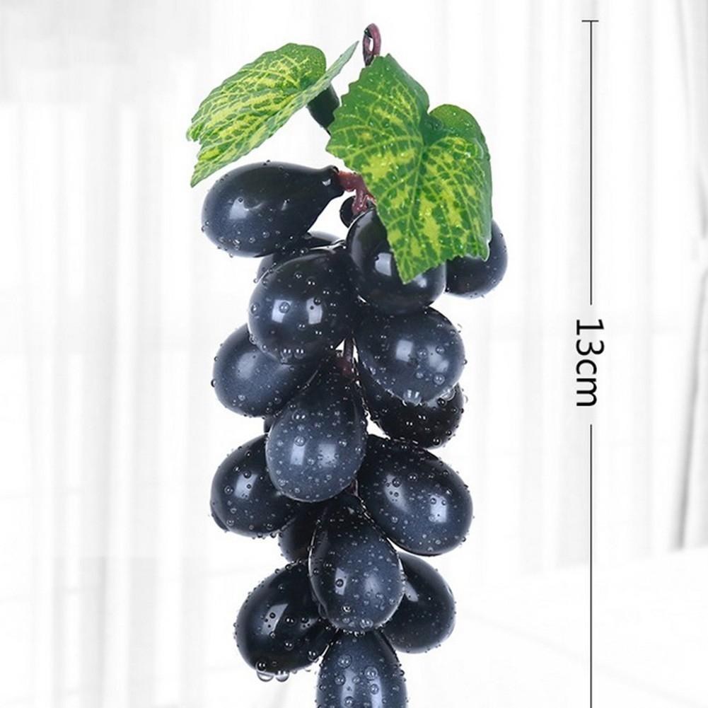 Rubberized Plastic Hanging Grapes for Vintage DIY For Home Garden Decor