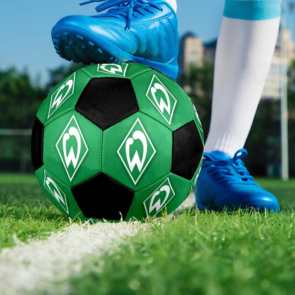 1PC SVW Poster Size 5 Soccer Ball PrahaIndoor Soccer Ball Colorful All Ages Machine Stitched PVC Competition Ready Durable High-Bounce