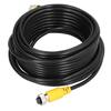 32.8ft 4Pin Video Extension Cable with Waterproof Shielded for CCTV Rearview Camera Truck Trailer Trailer Bus