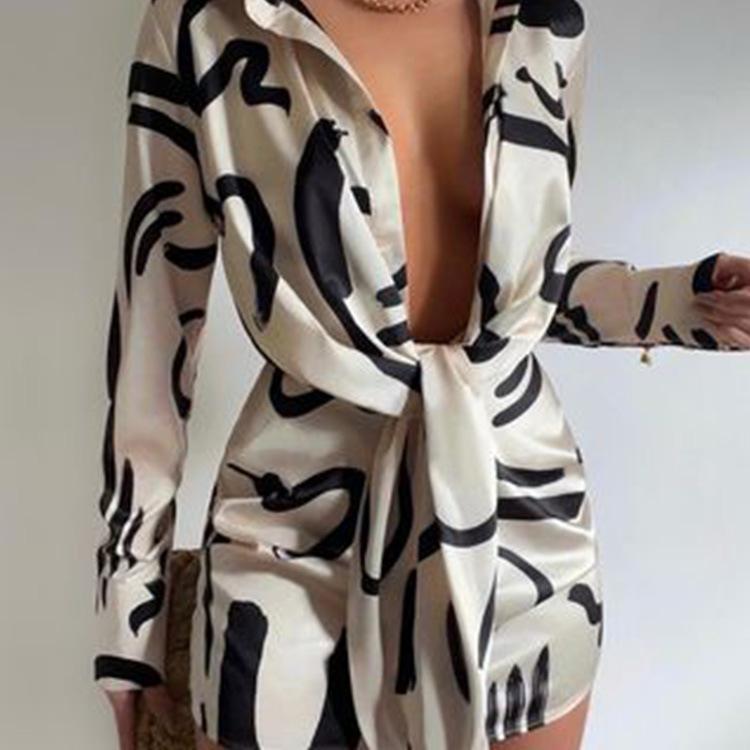 European and American women's clothing 2026 spring and summer new shirt women's niche long-sleeved comfortable dress temperament commuting