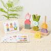 Children's Role Play Interlocking Building Blocks - Creative Picture Matching Early Education Toy