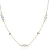 PAIGEFLYNN JEWELRY [925 Silver] Bubble Dew Sliding Pattern Necklace