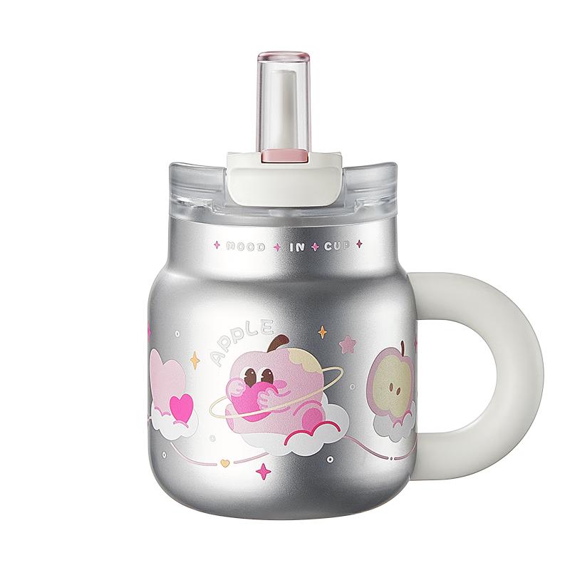 Wushengwu Large Capacity Insulated Straw Tumbler