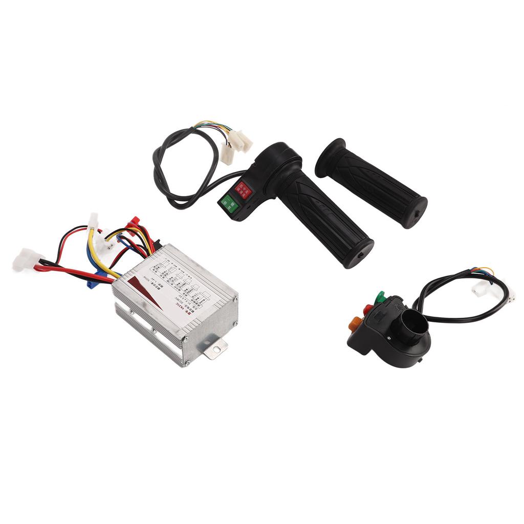 Controller Throttle Handle Set Kit Brushed Motor Speed Control 3 Function Switch 1 Click Repair 36V 500W