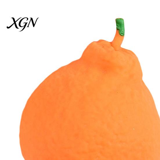 Desk Stress Relief Toy 1/2/3/Pcs Orange Squeeze with Mesh Bag Relieving Dekopon Fruit-shaped Tangerine Stretchy Anti-anxiety Simulation Fruit Sensory