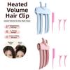 Heating Fluffy Fluffy Hairpin Curling Clip Electric Heated Hair Clip Volume Bangs Clip  Beauty Use