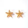 Cold Style Fashion Trend Starfish Earrings Women's Personalized Design Popular Earrings Ear Jewelry
