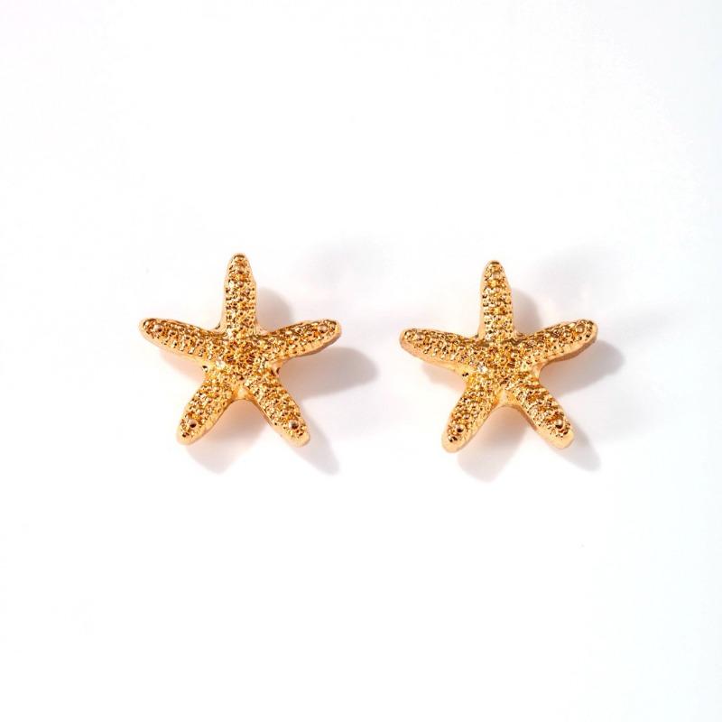 Cold Style Fashion Trend Starfish Earrings Women's Personalized Design Popular Earrings Ear Jewelry