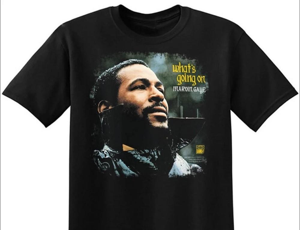 Hot Marvin Gaye Fun Soul Short Sleeve Unisex All Size S3XL TShirt Unisex T-Shirt XL